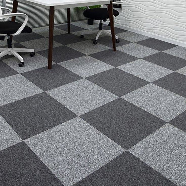office carpet tiles installation