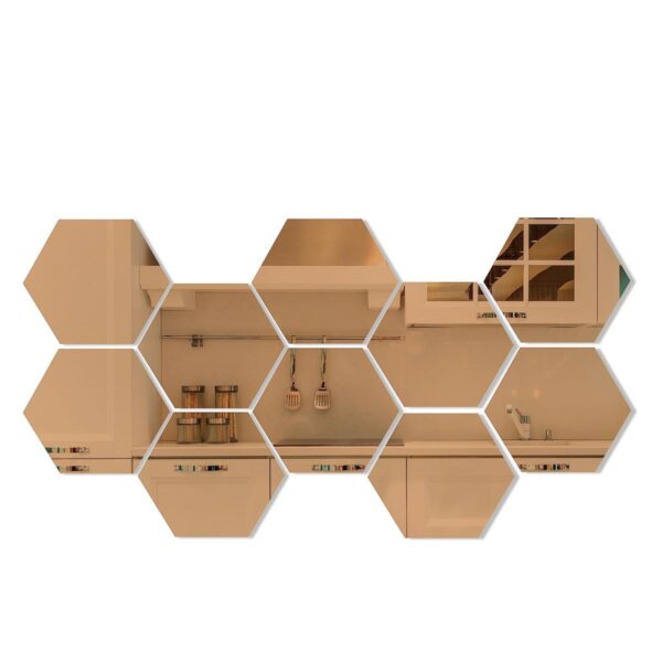 Hexagon acrylic mirrors - Image 3