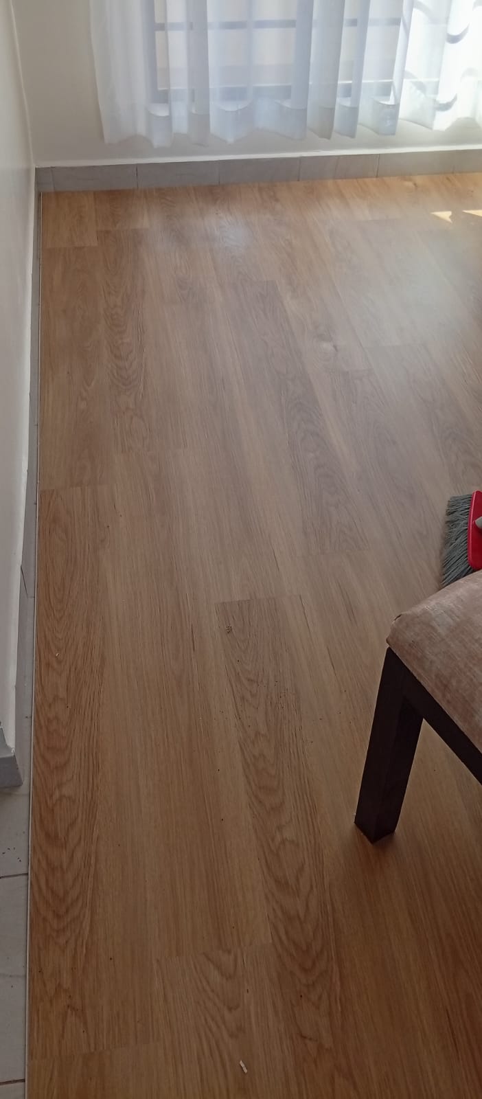 Modern Corporate Upgrade: Premium SPC Flooring Installation at M-Gas Offices