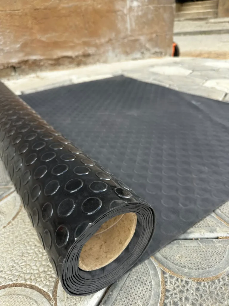 Coin rubber mat for matatus, buses and shops in Kenya