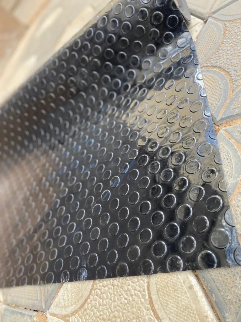Rubber coin mat 4mm laid flat, Excel Deco Nairobi